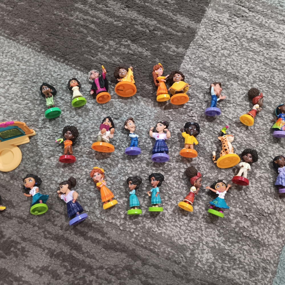 Disney Princess Mini Figurine Set - Multicolor